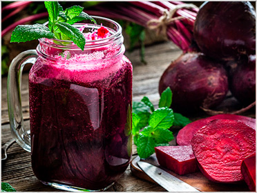 Best Time Fitness, Beneficio del jugo de betabel 